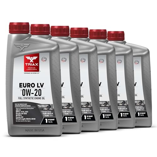 TRIAX Euro LV 0W-20 - Full Synthetic European Car Engine