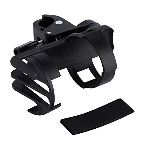 MARSPOWER Black Plastic Baby Stroller Accessories Baby Bottle Rack for Baby Cup Holder Trolley Child Car Bicycle Quick Release Water