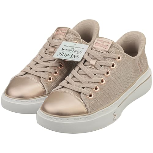 Skechers X Snoop Dogg Women's,Snoop ONE- Velvet Snoop,TPE,8.5 M US