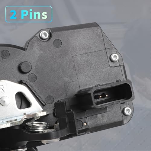 Image of X AUTOHAUX Replacement Front Right Passenger Side Power Door Lock Actuator Motor for Pontiac G5 2007-2010 for Chevrolet Cobalt 2005-2010 Door Latch Actuator Assembly Replace No.25938088 Black
