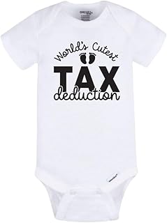 World’s Cutest Tax Deduction Baby Bodysuit – Funny Newborn Bodysuit