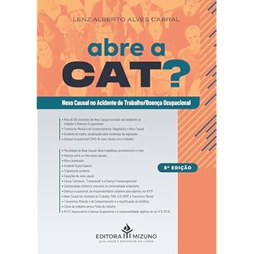 Capa do livro Abre a Cat? Nexo Causal no Acidente do Trabalho/Doença Ocupacional 8ª edição