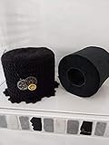 klorollenhut häkeln  Klorollenhut schwarz Steampunk klohüte Klopapierhut Klopapierhüte Toilettenpapierhut Toilettenpapierhüte