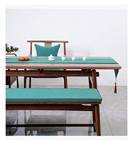 Coussin de banc de jardin vert idéal pour aménager un coin lecture de baie vitrée - 5