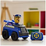 PAW Patrol Chase RC Action Cruiser, zdalnie sterowany samochód ze światłami LED i kontrolerem Easy-Steer, zabawki dla dzieci dla chłopców i dziewcząt w wieku 3 lat i starsze