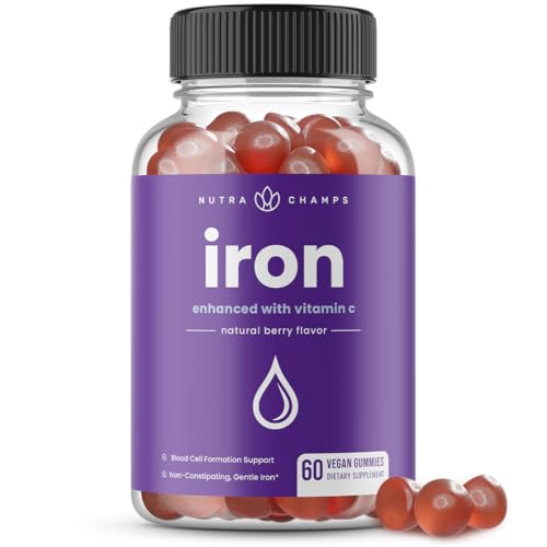 NutraChamps Iron Gummies with Vitamin C