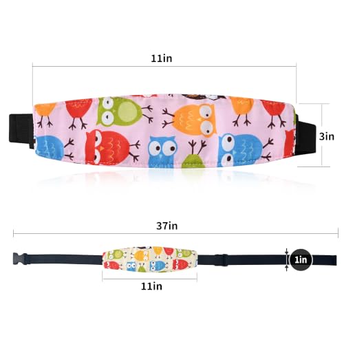 Image of Baby Head Support for Car Seat-Car Seat Head Support for Toddler-Car Pillow-Child Car Seat Head Support-Safety Car Seat Neck Relief