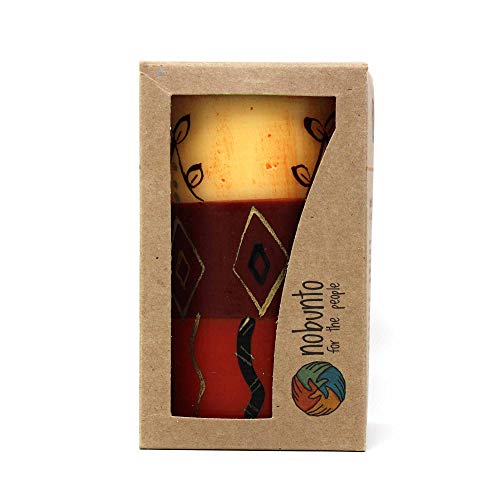 Global Crafts PCGB3BGZ-595604 Single Boxed Hand-Painted Pillar Candle thumb #3