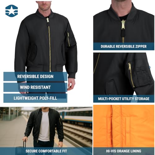 Image of Propper Men's MA-1 Flight Jacket, Bomber Style Jacket
