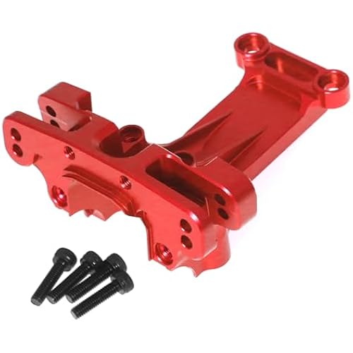 Front Upper Bulkhead 7720X Aluminum Alloy for Traxxas Xmaxx 8S XRT Upgrade Parts (Red)