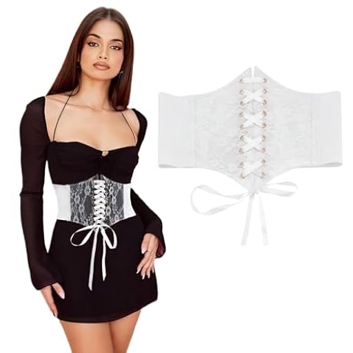 JYNVO Cinturón Ancho Mujer, Cinturon Elastico Mujer, Cinturones de Mujer, Ancha Correa con Cordones Corsé Cinturón Retro Cinch | Ya disponible en tu tienda friki favorita! En mundofriki.es! JYNVO Cinturón Ancho Mujer, Cinturon Elastico Mujer, Cinturones de Mujer, Ancha Correa con Cordones Corsé Cinturón Retro Cinch | Ya disponible en tu tienda friki favorita! En mundofriki.es!