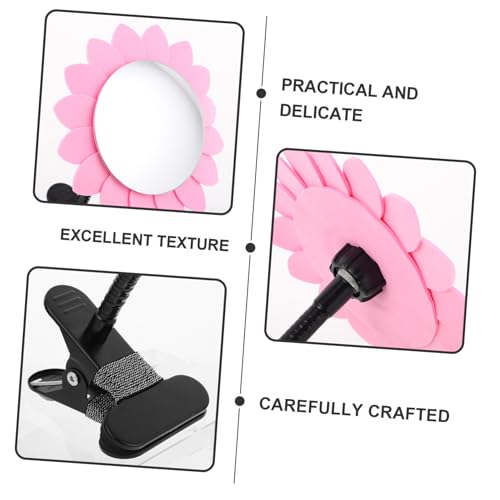 Espejo de maquillaje de escritorio LABRIMP clip estable y fácil de usar miniatura 3