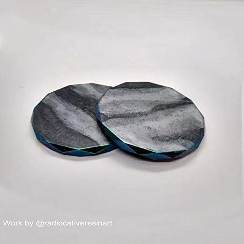 Resinworld RW-MC-005-0503 4 Pack Resin Coaster Molds thumb #6