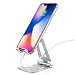 Produktbild Handy Ständer,Tablet Ständer,Einstellbarer Höhenwinkel Faltbarer Aluminium Handyständer,Foldable Tablet Stand für Samsung, Xiaomi,Huawei,und andere Smartphone