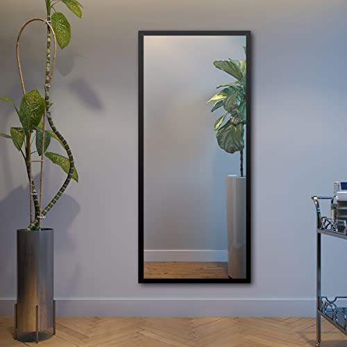 CLICSTORE Espelho Com Moldura Decorativo Para Banheiro Sala Quarto Feminino Casal Hall Lavabo Corpo