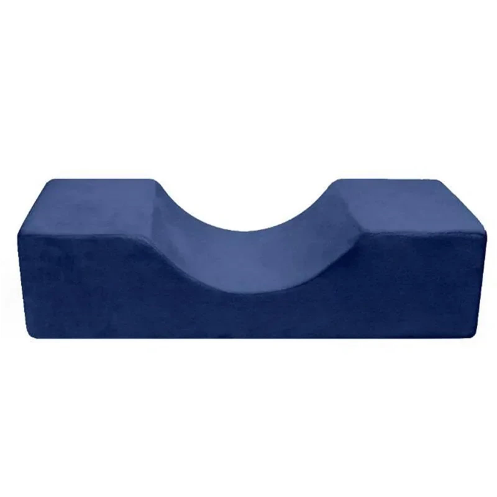 GCYEIDMA Lash Extension Pillow Lash Pillow Neck Support Eyelash Soft Grafting Eyelashes Memory Foam Extension With Pocket Makeup Salon(Blue)