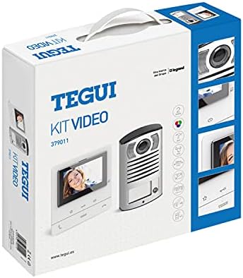 Kit Videoportero superficie2 hilos Tegui Linea 2000 con monitor C...
