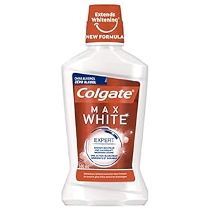 Colgate Mondspoeling Max White Expert, 500 ml – voor direct zichtbaar wittere tanden