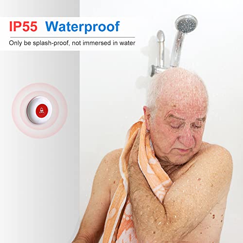 image for Daytech Wireless Caregiver Pager Call Button Elderly Nurse Alert Syste