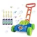 ToyVelt Bubble Lawn Mower for Kids - Automatic Bubble Machine with Music Sounds Best Toys for Toddlers Plus 4 x Bottles of Solution & 4 x Sticks - for Boys & Girls Ages 2-12 Years Old