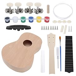Kit ukulélé, kit ukulélé 21 pouces bricolage tilleul peinture légère cadeau artisanal enfants petits jouets - Les Beatles, Paul McCartney, John Lennon, RIngo Starr, George Harrison Kit ukulélé, kit ukulélé 21 pouces bricolage tilleul peinture légère cadeau artisanal enfants petits jouets – Image 4