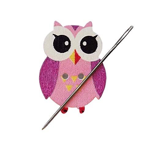 Needle Minder Owl Cross Stitch Pattern Holder Embroidery Owl Keeper Magnetic #TOP7