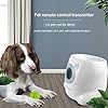 BESTZONE-Interactive-Automatic-Ball-Launcher-for-Dogs-Thrower-Machine-for-Small-and-Medium-Size-Dogs-6-Balls-Included-188-inchLaunch-Distance-10-30ft Thrower Machine for Small Size Dogs
