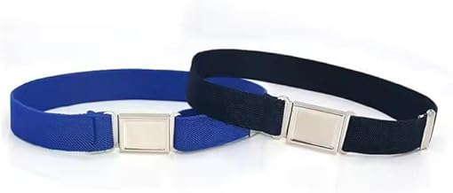 Kids Elastic Belt, Adjustable Stretch Belt with Buckle for Boys and Girls, Daily Use, Comfortable and Durable, Pack of 1