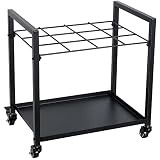 Blueprint Roll File Holder - 12 Slots, Organize Your Blueprints with This Mobile Blueprint Storage R