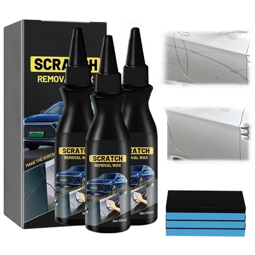 2025 Limpiador de arañazos de automóviles - Pasta de reparación de arañazos - Kit de pulido de automóviles - Restaura el brillo de la pintura del automóvil (3PCS)