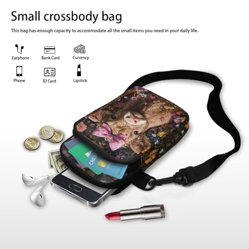 Image of Xpyiqun Small Crossbody Bag Women Phone Purses Sling Shoulder Handbag Cross Body Pouch Wallet Bags