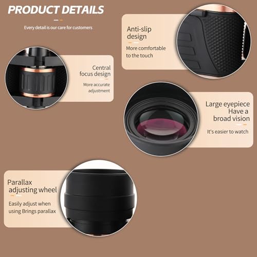 Binocular ergonómico para actividades al aire libre miniatura 4