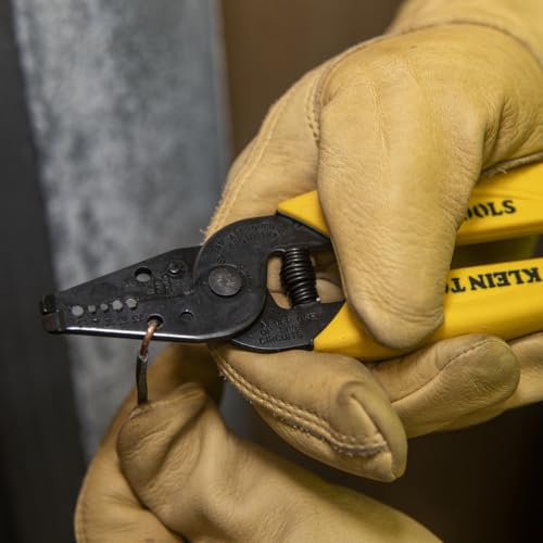 Klein Tools 11048 Dual Wire Stripper Cutter for Solid Wire, Made in USA by KLEIN TOOLS - Image 8