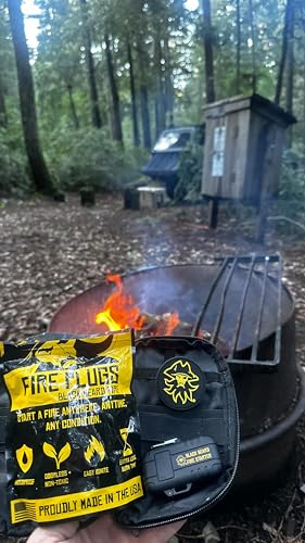Black-Beard-Fire-Plugs-50-Plugs-100-Weatherproof-Fire-Starter-for-Campfires-Can-Light-50-Fires-Extra-Long-Burn-Time-30-Yr-Shelf-Life-for-Emergency-Survival-Kits-Made-in-USA-Yellow