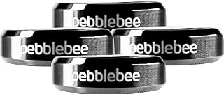 Pebblebee Finder Bluetooth Tracking Device - 4 Pack (Gunmetal)