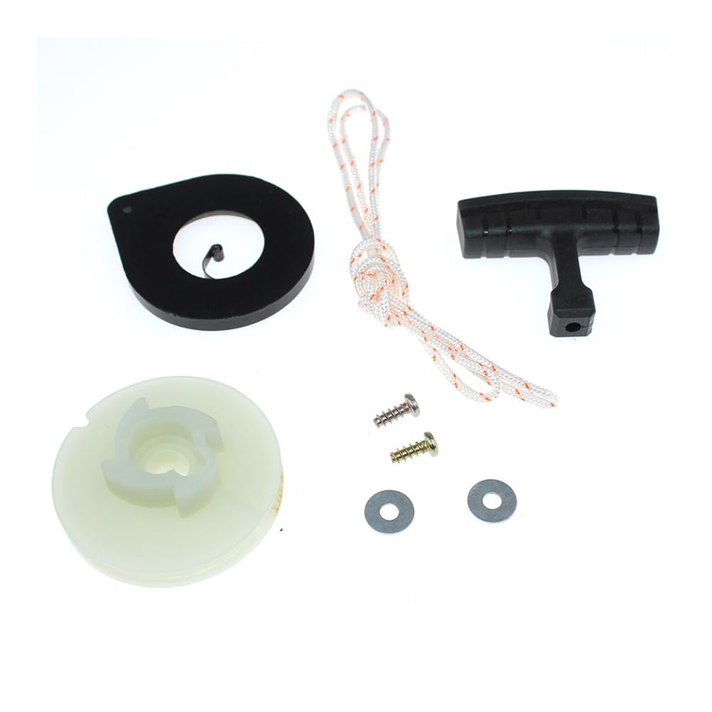 Polea De Cuerda De Arranque Manual para Motosierras 50, 50, 51, 55 para 55 (Números De Pieza: 503151801, 503608803 para 501761001).