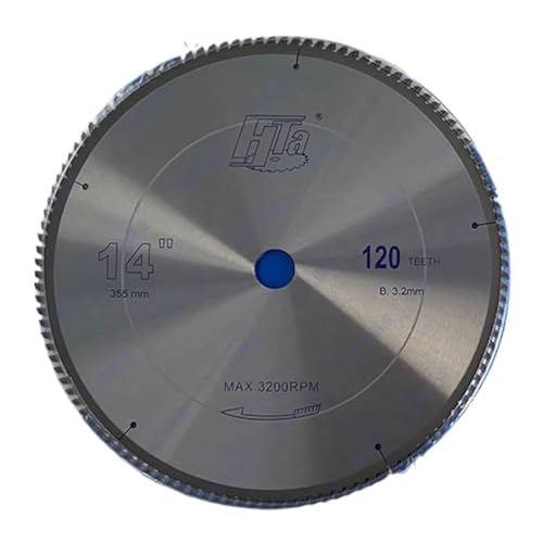 Lame TCT aluminium 405mm coupe nette et sans bavure pour tube de cuivre