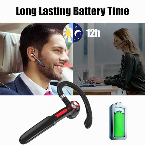 Auriculares inalámbricos Bluetooth con micrófono verde miniatura 5