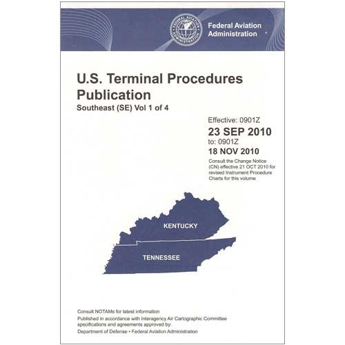 Procedimientos Terminales FAA IFR Vol 1 de 4 Sureste