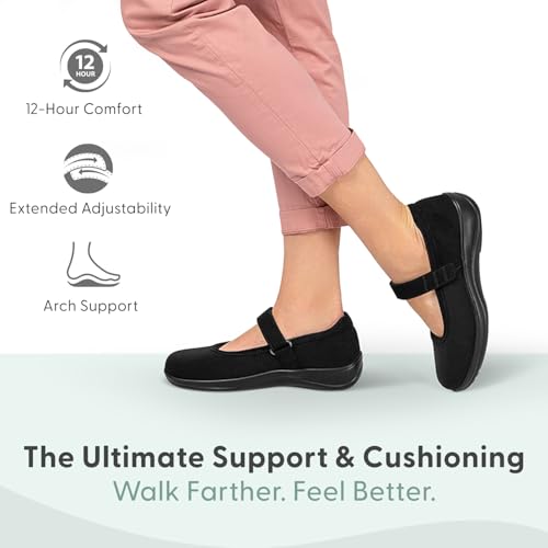 Orthofeet Women's Orthopedic Springfield Mary Jane Shoes2