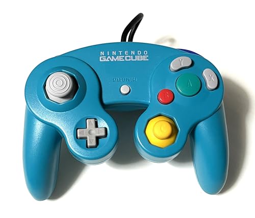 Nintendo GameCube dedicated controller emerald blue