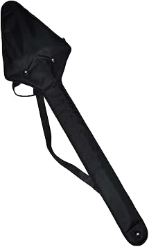 LEONARK Black Hema Fencing Long Sword Feder Zweihander Sword Padded Storage Bag - حقيبة ظهر محمولة ذات كتف واحد بحجم 55 بوصة