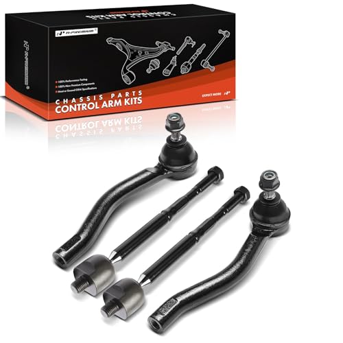 A-Premium Set of 4, Front Inner & Outer Tie Rod End Kit, Compatible with Nissan Versa 2012-2022, Versa Note 2014-2019, Micra 2015-2019 by A-Premium - Used condition - US$55.99