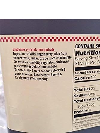 Hafi Lingonberry Drink Concentrate