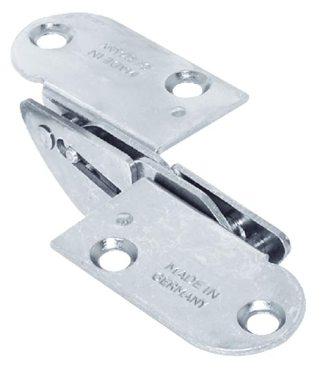 Charnière de Table Pliante Laquée pour Tables à Châssis Rallonge - 28 mm