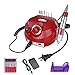 AW 30000RPM Electric Acrylic Nail Drill Manicure Pedicure Kit Pedal File Buffer Set w/ 6 Bits Beauty Salon Red