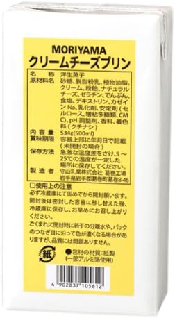 Cream cheese Pudding 534g(500ml)x12packs