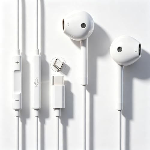 �C���z�� �L�� �^�C�v C �y���������o�[�W���� iPhone17/16/15 �Ή��z �}�C�N�t�� �L���C���z�� HiFi ���� �d�ቹ �����ጸ ���ʒ��� �x���Ȃ� ���ݖh�~ �l�ԍH�w �y�� �h�� Android/Galaxy/iPad�ȂǑΉ� (�z���C
