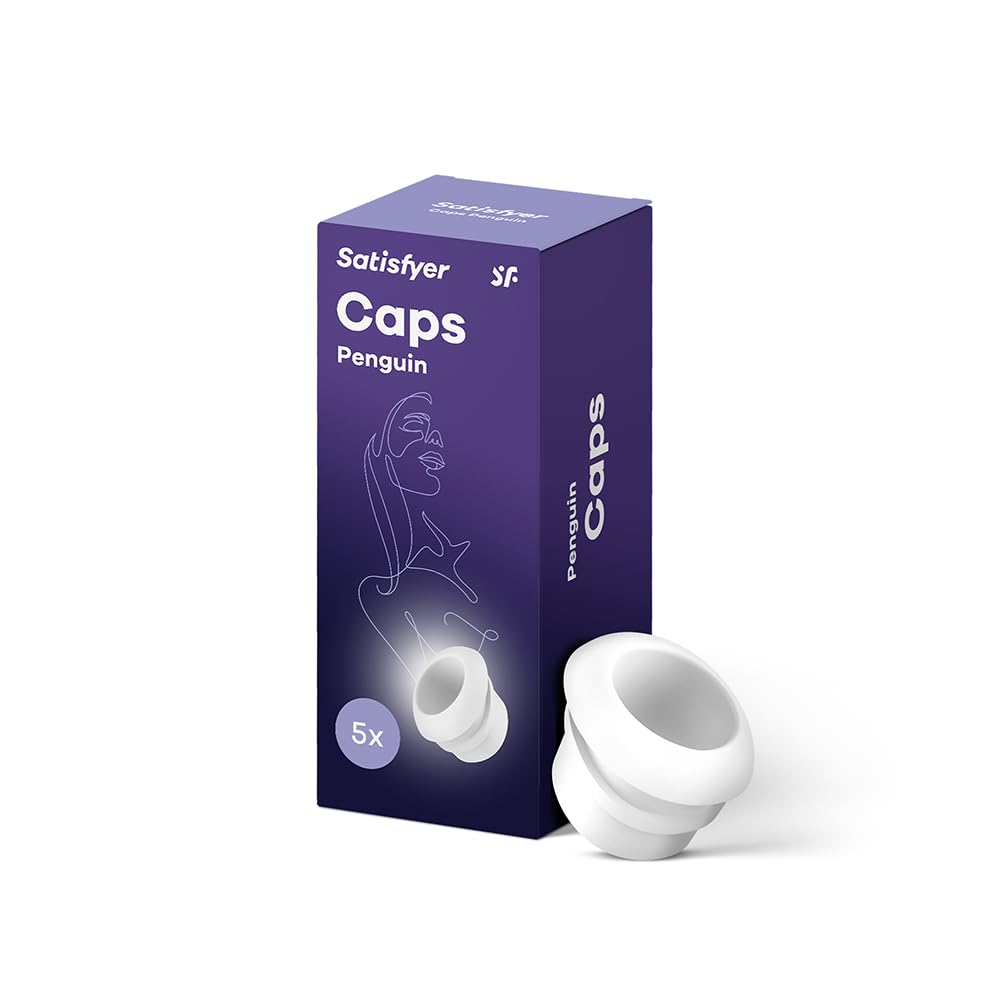 Amazon.com: Satisfyer Penguin Replacement Climax Tips - 5-Pack White :  Health & Household