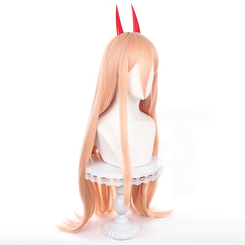 Image of Long Blush Peach Cosplay Wig for Cosplay Events